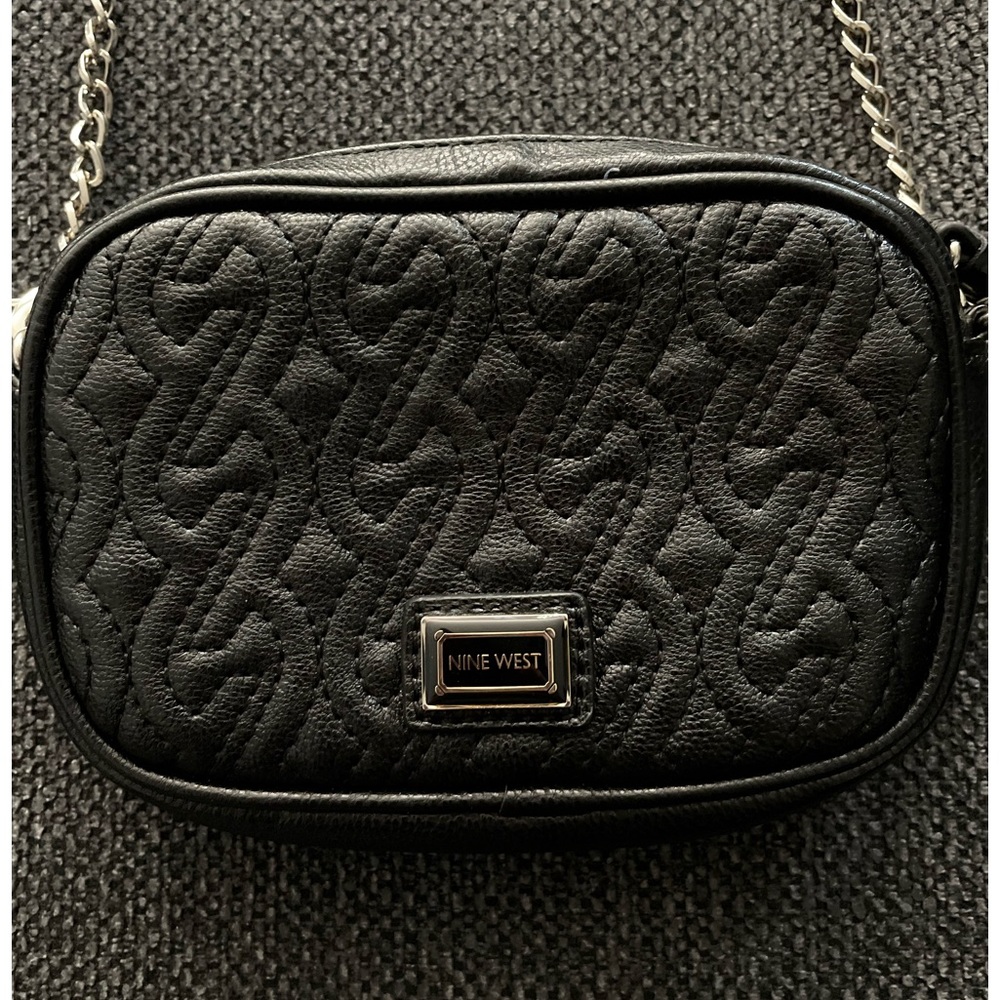 Black New Nine West Evening Bag